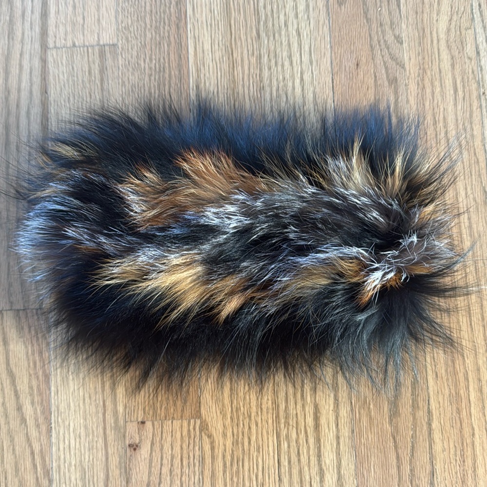 NWT Surell Accessories 100% Fox Fur Headband